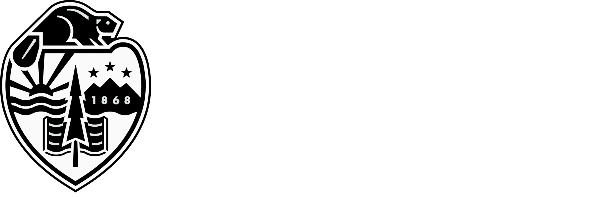 Oregon State University Logo White