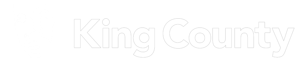 King County Logo White